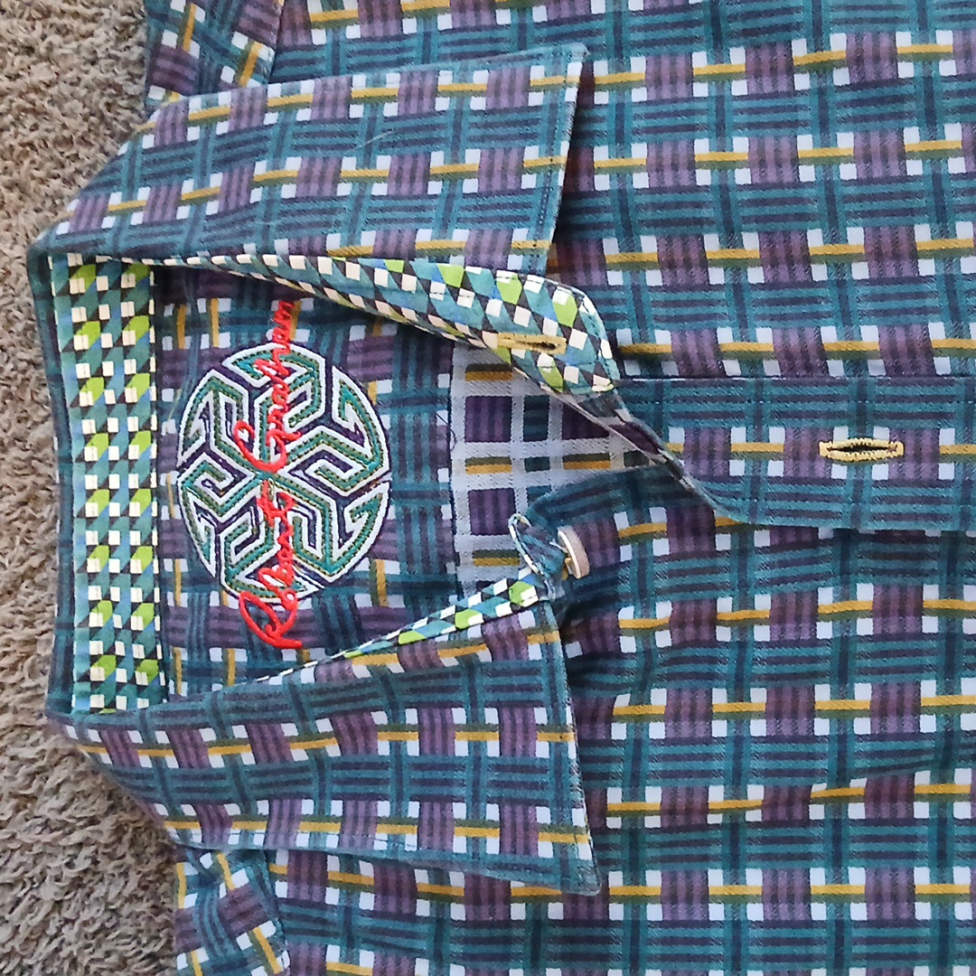 Robert Graham Multicolor Checkered Button Down Shirt